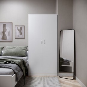 Шкаф ПЕГАС двухдверный, цвет белый в Лабытнанги - labytnangi.ok-mebel.com | фото 4