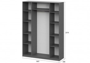 Шкаф платяной Даиго в Лабытнанги - labytnangi.ok-mebel.com | фото 3