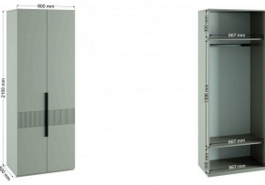 Шкаф платяной Ника в Лабытнанги - labytnangi.ok-mebel.com | фото 3