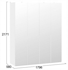 Шкаф платяной Порто СМ-393.07.109 в Лабытнанги - labytnangi.ok-mebel.com | фото 3