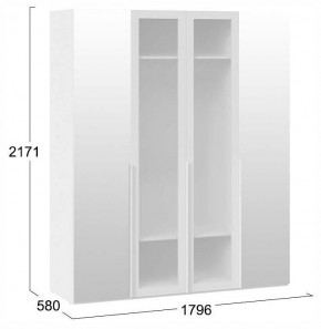 Шкаф платяной Порто СМ-393.07.115 в Лабытнанги - labytnangi.ok-mebel.com | фото 4