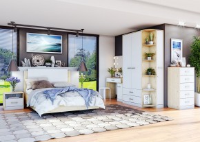 Шкаф "Милана" 2-х створчатый с 2 ящиками в Лабытнанги - labytnangi.ok-mebel.com | фото 2