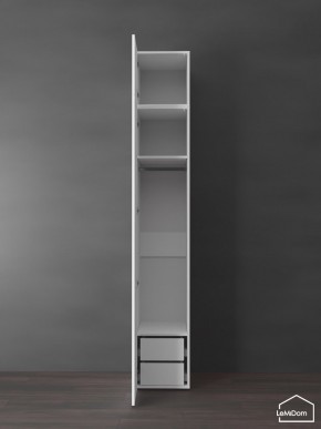 Шкаф с антресолью Linnea MHR-1POA-3 2450х400х510 (Белый-М 11.1.2) в Лабытнанги - labytnangi.ok-mebel.com | фото 5