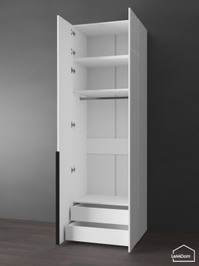 Шкаф с антресолью Linnea MHR-2A-3 2450х800х510 (Белый-М 11.1.1) в Лабытнанги - labytnangi.ok-mebel.com | фото 5