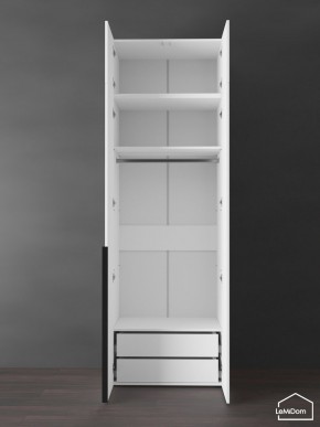 Шкаф с антресолью Linnea MHR-2A-3 2450х800х510 (Белый-М 11.1.1) в Лабытнанги - labytnangi.ok-mebel.com | фото 6