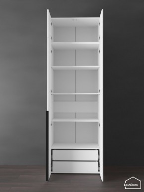 Шкаф с антресолью Linnea MHR-2A-4 2450х800х510 (Белый-М 11.1.1) в Лабытнанги - labytnangi.ok-mebel.com | фото 6