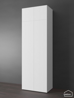 Шкаф с антресолью Linnea MHR-2POA-1 2450х800х510 (Белый-М 11.1.1) в Лабытнанги - labytnangi.ok-mebel.com | фото