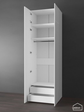 Шкаф с антресолью Linnea MHR-2POA-3 2450х800х510 (Белый-М 11.1.2) в Лабытнанги - labytnangi.ok-mebel.com | фото 6