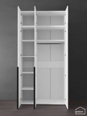 Шкаф с антресолью Linnea MHR-3A-1 2450х1200х510 (Белый-М 11.1.1) в Лабытнанги - labytnangi.ok-mebel.com | фото 5