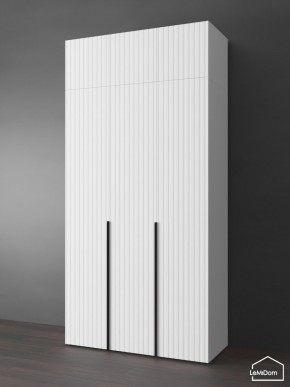 Шкаф с антресолью Linnea MHR-3A-2 2450х1200х510 (Белый-М 11.1.2) в Лабытнанги - labytnangi.ok-mebel.com | фото