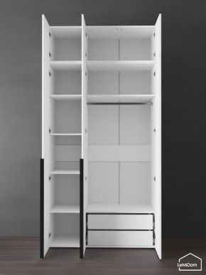 Шкаф с антресолью Linnea MHR-3A-2 2450х1200х510 (Белый-М 11.1.2) в Лабытнанги - labytnangi.ok-mebel.com | фото 6