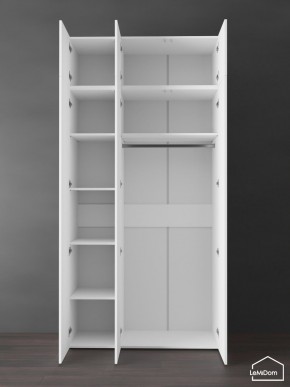 Шкаф с антресолью Linnea MHR-3POA-1 2450х1200х510 (Белый-М 11.1.1) в Лабытнанги - labytnangi.ok-mebel.com | фото 4