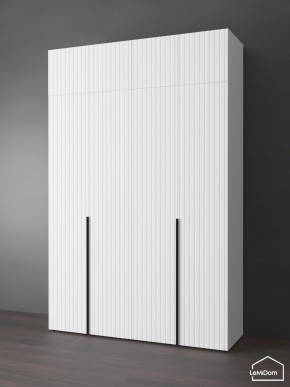 Шкаф с антресолью Linnea MHR-4A-1 2450х1600х510 (Белый-М 11.1.2) в Лабытнанги - labytnangi.ok-mebel.com | фото