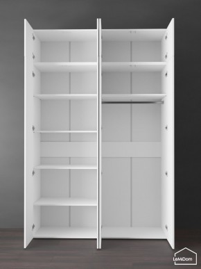 Шкаф с антресолью Linnea MHR-4POA-1 2450х1600х510 (Белый-М 11.1.2) в Лабытнанги - labytnangi.ok-mebel.com | фото 4