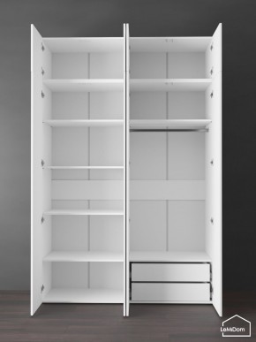 Шкаф с антресолью Linnea MHR-4POA-2 2450х1600х510 (Белый-М 11.1.2) в Лабытнанги - labytnangi.ok-mebel.com | фото 5