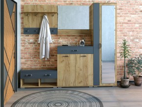 Шкаф ун-й с зеркалом НКМ Бостон Секция 5 в Лабытнанги - labytnangi.ok-mebel.com | фото 2