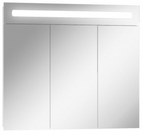 Шкаф-зеркало Аврора 80 с подсветкой LED Домино (DV8009HZ) в Лабытнанги - labytnangi.ok-mebel.com | фото