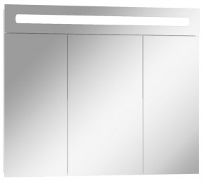 Шкаф-зеркало Аврора 85 с подсветкой LED Домино (DV8010HZ) в Лабытнанги - labytnangi.ok-mebel.com | фото