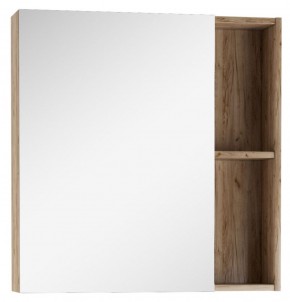 Шкаф-зеркало Craft 70 левый/правый Домино (DCr2213HZ) в Лабытнанги - labytnangi.ok-mebel.com | фото 1