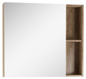 Шкаф-зеркало Craft 80 левый/правый Домино (DCr2204HZ) в Лабытнанги - labytnangi.ok-mebel.com | фото 1