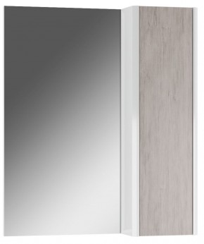 Шкаф-зеркало Uno 60 Дуб серый левый/правый Домино (DU1503HZ) в Лабытнанги - labytnangi.ok-mebel.com | фото