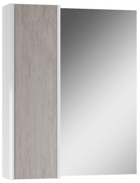 Шкаф-зеркало Uno 60 Дуб серый левый/правый Домино (DU1503HZ) в Лабытнанги - labytnangi.ok-mebel.com | фото 2