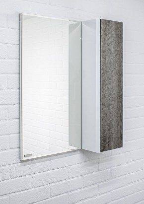 Шкаф-зеркало Uno 60 Дуб серый левый/правый Домино (DU1503HZ) в Лабытнанги - labytnangi.ok-mebel.com | фото 9