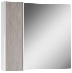 Шкаф-зеркало Uno 80 Дуб серый левый/правый Домино (DU1504HZ) в Лабытнанги - labytnangi.ok-mebel.com | фото 6