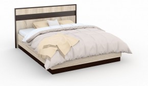Спальня Эшли Кровать 160 с подъемным механизмом Венге/Дуб сонома в Лабытнанги - labytnangi.ok-mebel.com | фото