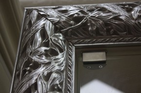 Спальный гарнитур Тиффани Premium черная/серебро в Лабытнанги - labytnangi.ok-mebel.com | фото 4