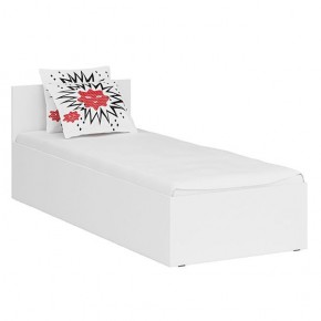 Стандарт Кровать 0800, цвет белый, ШхГхВ 83,5х203,5х70 см., сп.м. 800х2000 мм., без матраса, основание есть в Лабытнанги - labytnangi.ok-mebel.com | фото
