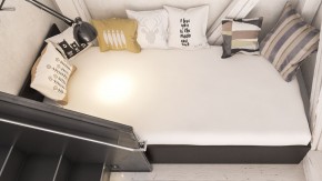 Стандарт Кровать 0900, цвет венге, ШхГхВ 93,5х203,5х70 см., сп.м. 900х2000 мм., без матраса, основание есть в Лабытнанги - labytnangi.ok-mebel.com | фото 6