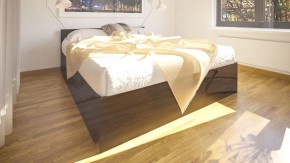 Стандарт Кровать 1600, цвет венге, ШхГхВ 163,5х203,5х70 см., сп.м. 1600х2000 мм., без матраса, основание есть в Лабытнанги - labytnangi.ok-mebel.com | фото 6
