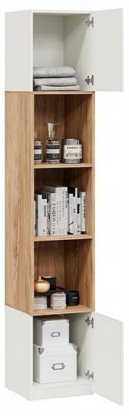 Стеллаж комбинированный Стелла в Лабытнанги - labytnangi.ok-mebel.com | фото 3