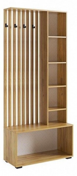 Стенка для прихожей Бери в Лабытнанги - labytnangi.ok-mebel.com | фото 3