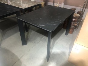 Стол CORNER 120 MATT BLACK MARBLE SOLID CERAMIC / BLACK, ®DISAUR в Лабытнанги - labytnangi.ok-mebel.com | фото 10