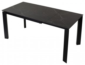 Стол CORNER 120 MATT BLACK MARBLE SOLID CERAMIC / BLACK, ®DISAUR в Лабытнанги - labytnangi.ok-mebel.com | фото 4