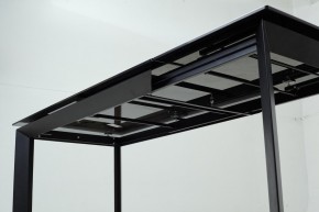 Стол CREMONA 180 KL-99 Белый мрамор матовый, итальянская керамика / черный каркас, ®DISAUR в Лабытнанги - labytnangi.ok-mebel.com | фото 13