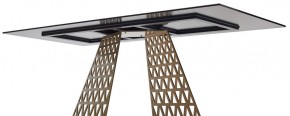 Стол ENNA 220 KL-188 Контрастный мрамор матовый, итальянская керамика/ каркас цвета шампань, ®DISAUR в Лабытнанги - labytnangi.ok-mebel.com | фото 12