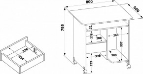 Стол компьютерный КСТ-10.1 в Лабытнанги - labytnangi.ok-mebel.com | фото 4