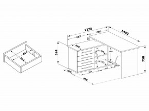 Стол компьютерный КСТ-109Л в Лабытнанги - labytnangi.ok-mebel.com | фото 4