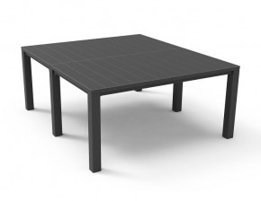 Стол раскладной Джули (Julie Double table 2 configurations) Графит в Лабытнанги - labytnangi.ok-mebel.com | фото 3