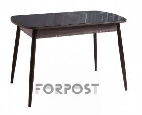 Стол раздвижной со стеклянной столешницей (BLACK, WHITE) в Лабытнанги - labytnangi.ok-mebel.com | фото