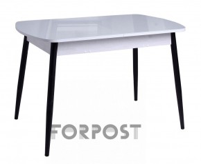 Стол раздвижной со стеклянной столешницей (BLACK, WHITE) в Лабытнанги - labytnangi.ok-mebel.com | фото 3