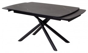Стол RIVOLI 140 MATT BLACK MARBLE SOLID CERAMIC / BLACK, ®DISAUR в Лабытнанги - labytnangi.ok-mebel.com | фото 8