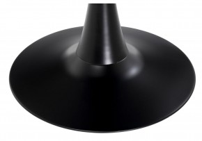 Стол стеклянный Tulip 90x74 black glass в Лабытнанги - labytnangi.ok-mebel.com | фото 3