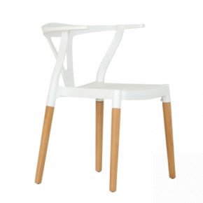 Стул Barneo N-218 Wishbone интерьерный кухонный белый в Лабытнанги - labytnangi.ok-mebel.com | фото