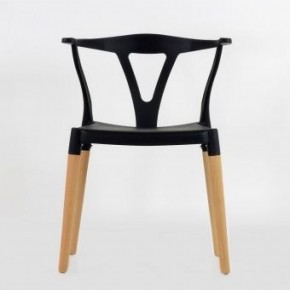 Стул Barneo N-218 Wishbone интерьерный кухонный черный в Лабытнанги - labytnangi.ok-mebel.com | фото 3