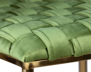 Стул барный DOBRIN EMMA GOLD, зеленый велюр (VF-08) в Лабытнанги - labytnangi.ok-mebel.com | фото 8