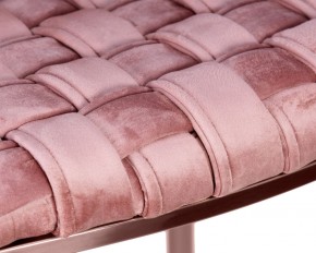 Стул барный DOBRIN EMMA ROSE GOLD, розовый велюр (VF-10) в Лабытнанги - labytnangi.ok-mebel.com | фото 9